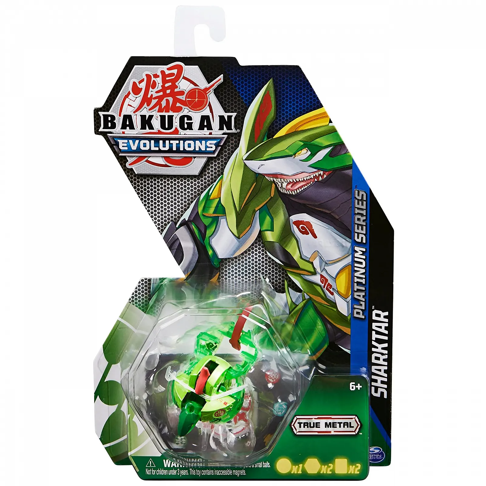 Куля-трансформер Bakugan Evolutions Platinum Series Ball with Metal Core 1 шт., фото №9