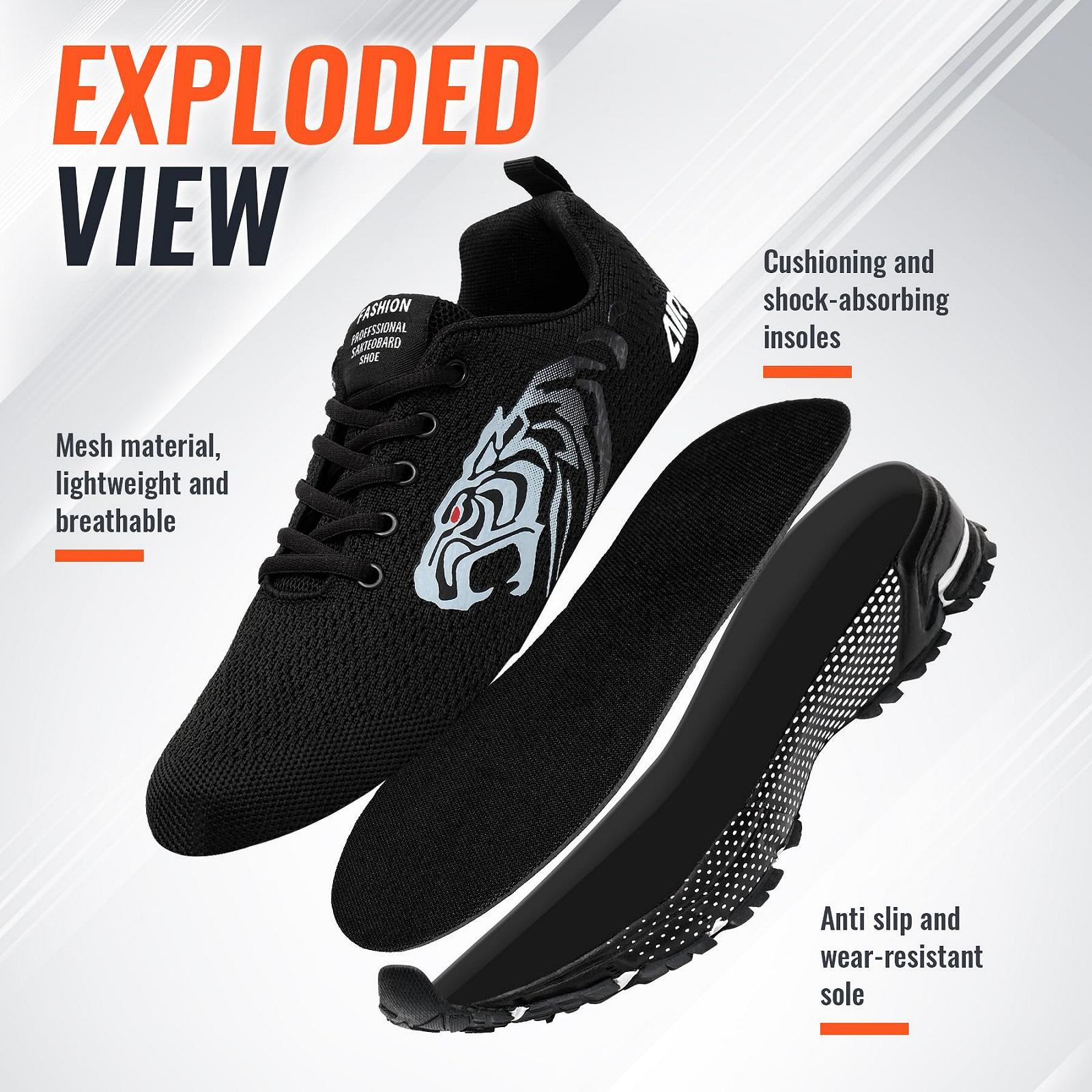 Кросівки ASHION Чоловічі Спортивні Легкі Дихаючі, фото №6