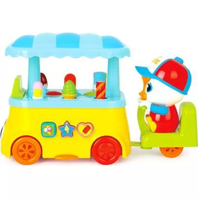 Развивающая игрушка Huile Toys Тележка с мороженым 6101, фото №3