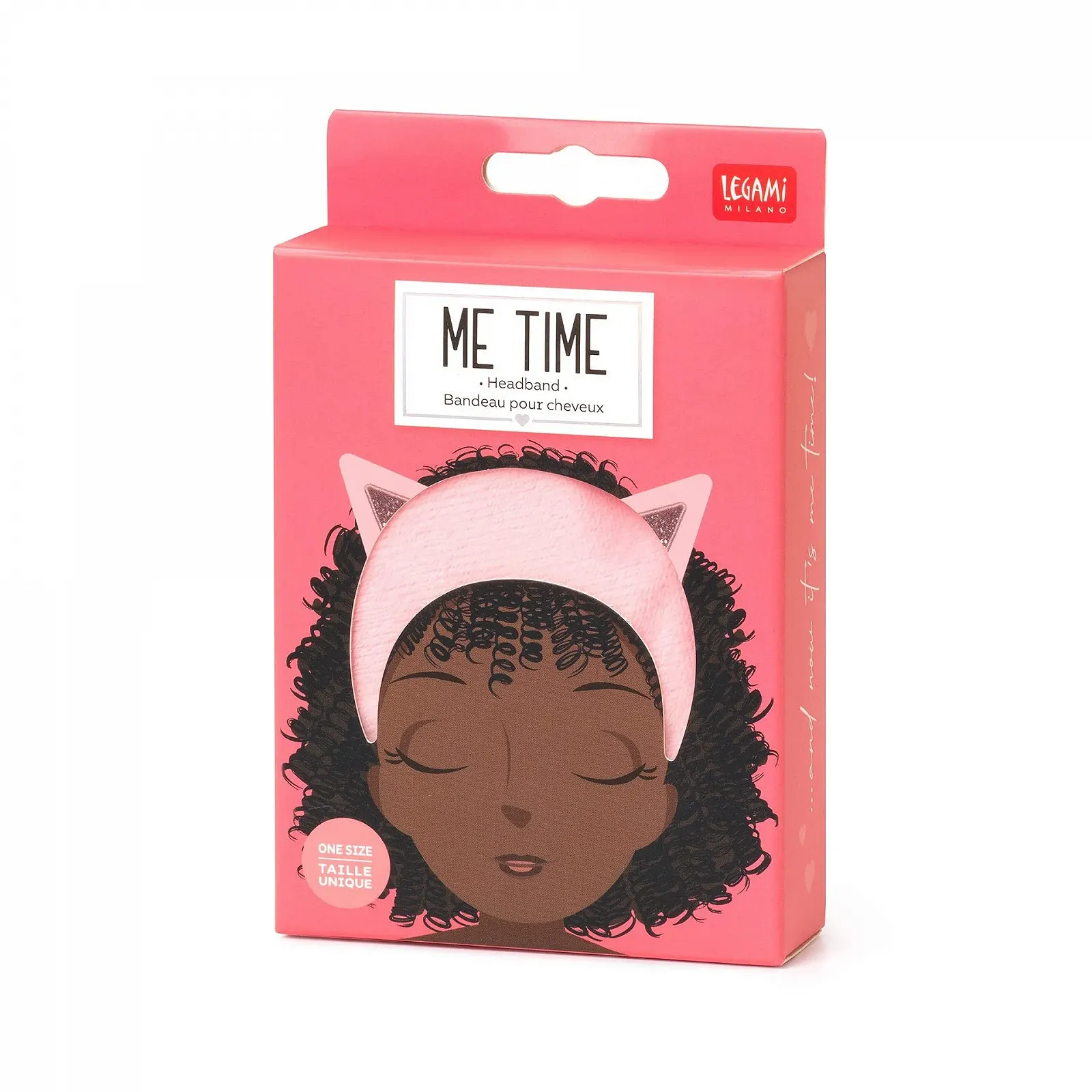 Пов'язка для волосся Legami Me Time Kitty, 24.5*11 см, поліестер, фото №4 Пов'язка для волосся Legami Me Time Kitty, 24.5*11 см, поліестер, фото №4