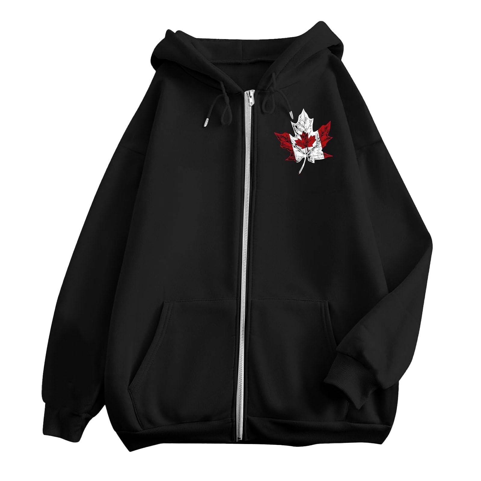 Жіноча Толстовка на блискавці з капюшоном Unilarinna Oversize, фото №4 Жіноча Толстовка на блискавці з капюшоном Unilarinna Oversize, фото №4