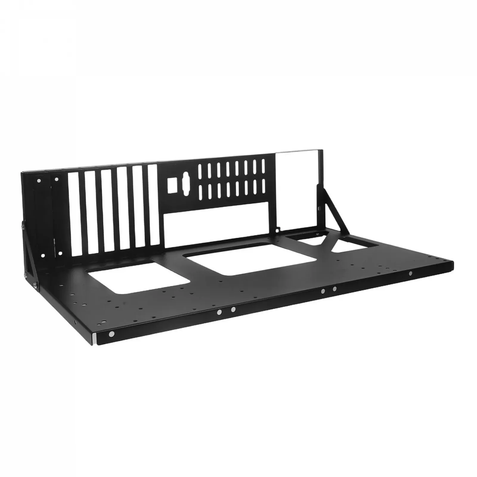 Материнская плата Стальная утолщенная ATX рама для ПК корпуса Улучшенный отвод тепла Простая установка Подходит для материнских плат, фото №1