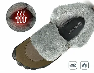 Зимові черевики Mishansha Barefoot / Утеплені / Для чоловіків і жінок synthetic.ua - Фото 1
