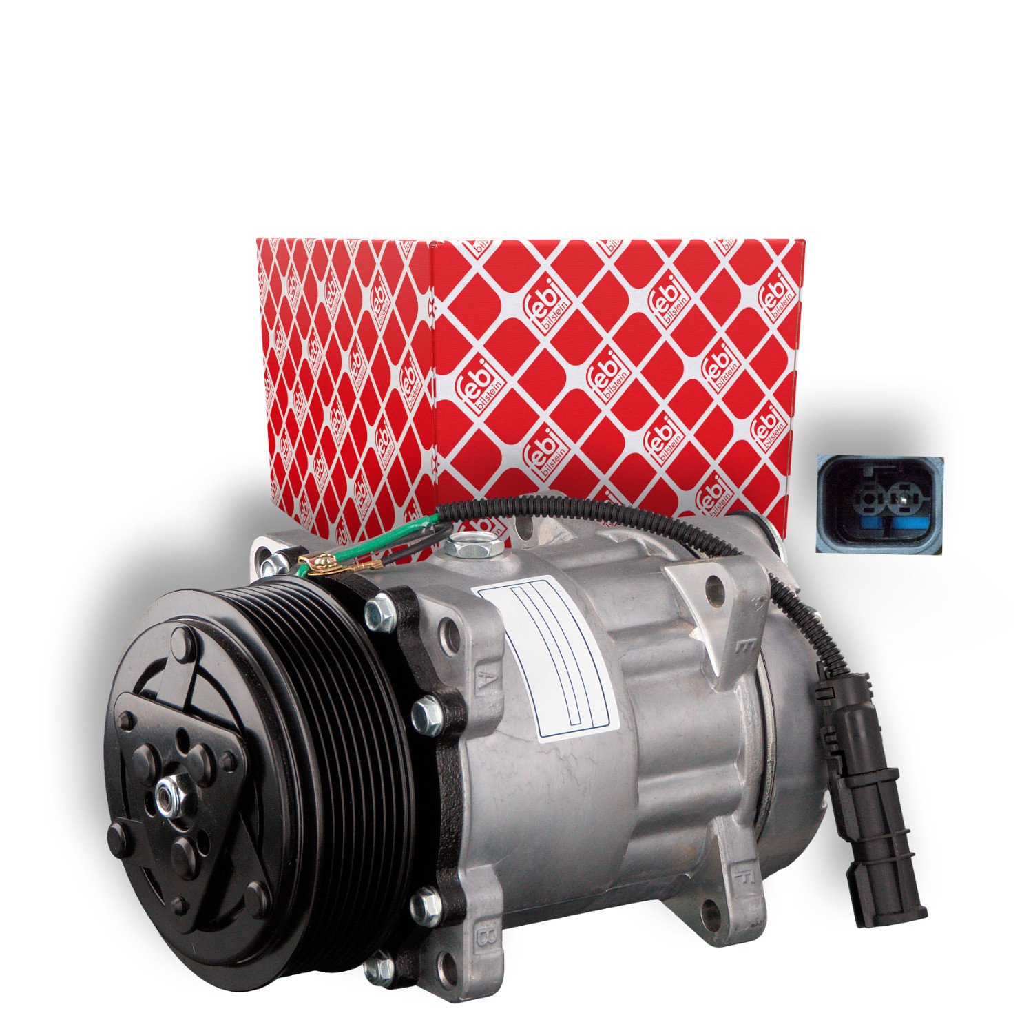 Компрессор кондиционера FEBI BILSTEIN 102214 для MAN NEOPLAN, фото №1