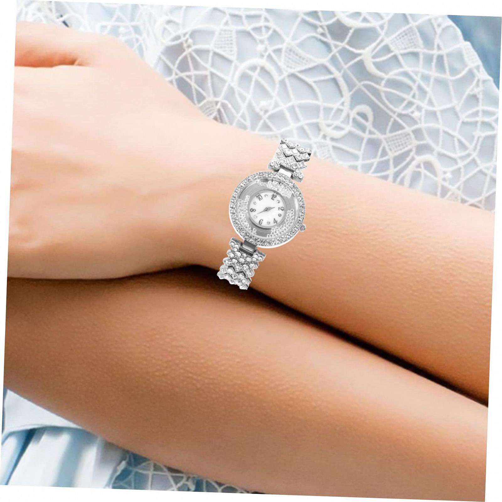 Жіночий наручний годинник OATIPHO з стразами, фото №9 Жіночий наручний годинник OATIPHO з стразами, фото №9