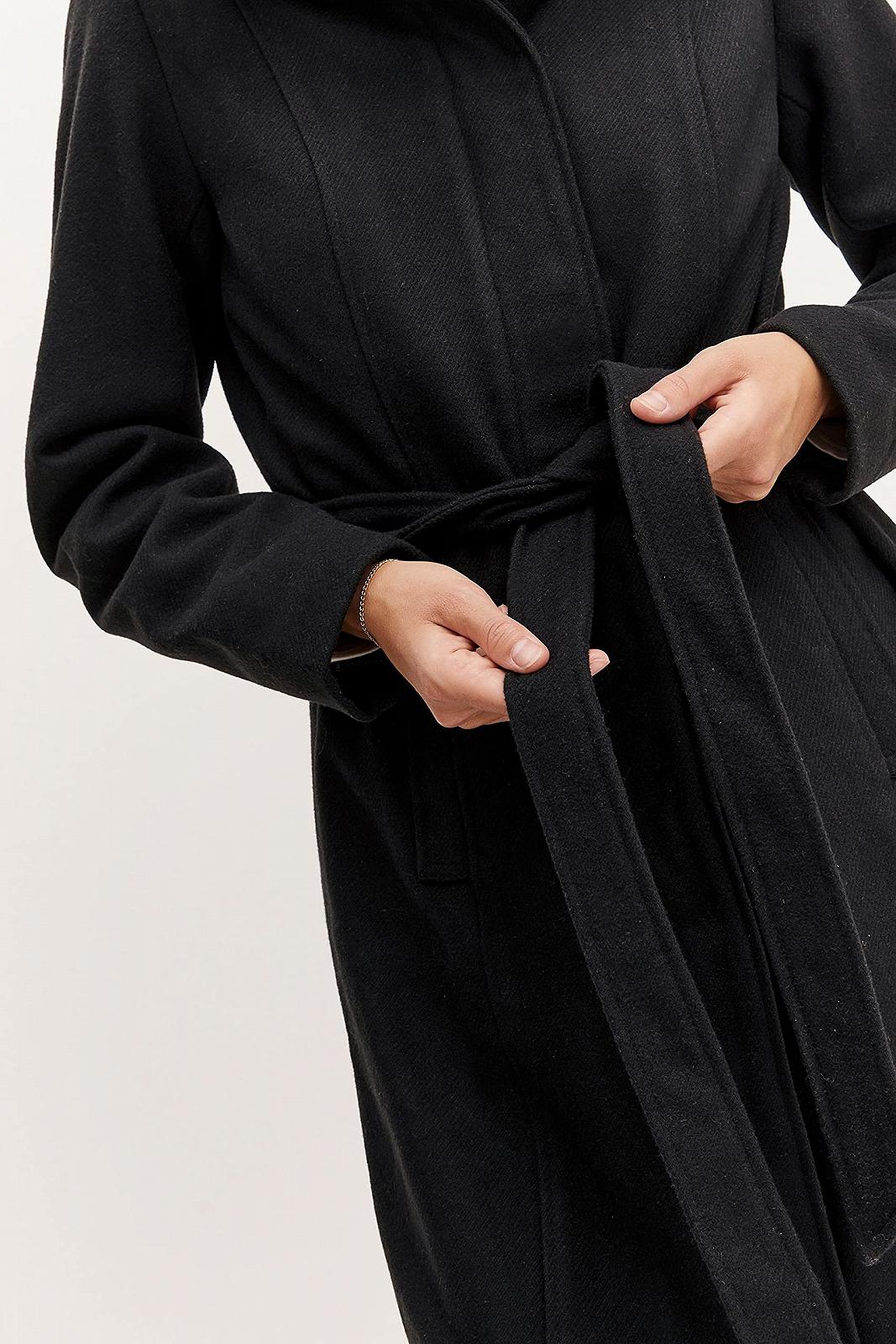 Жіноча перехідна куртка fransa FRSAGA з вовною, прихована блискавка, капюшон, пояс, фото №3 Жіноча перехідна куртка fransa FRSAGA з вовною, прихована блискавка, капюшон, пояс, фото №3