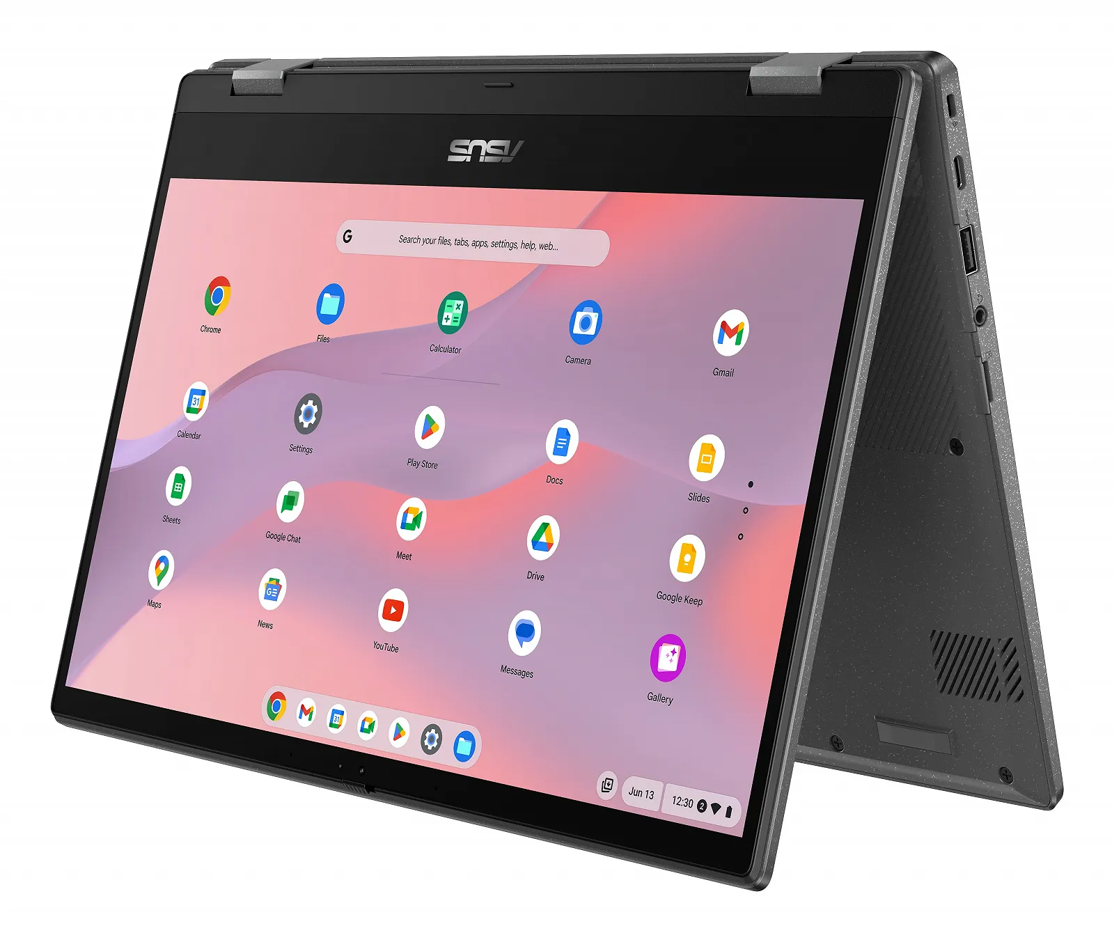 Ноутбук 14" ASUS Chromebook CM14 Flip (CL1402FM2A) MediaTek Kompanio 520 RAM 4GB eMMC 64GB 12год батарея ChromeOS (UKR), фото №2