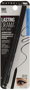 Автоматический карандаш Maybelline Lasting Drama 860 Jet Black synthetic.ua - Фото 1
