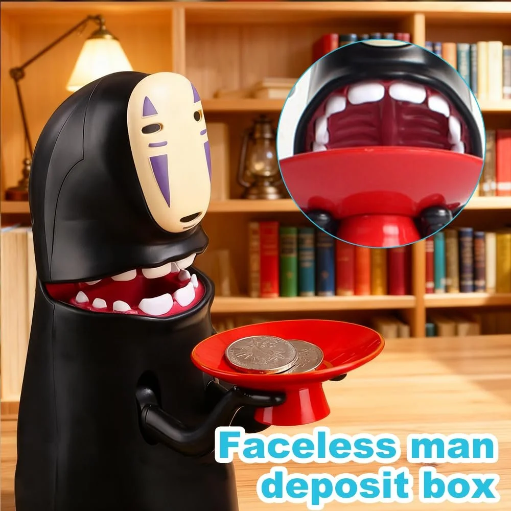 Скарбничка Anime Kawaii Sound Effects Automatic Swallowing Coins, фото №6