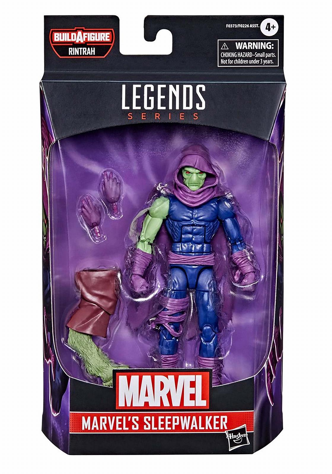 Фігурка колекційна Marvel Legends Series Marvel's Sleepwalker, 15 см, Cinematic Universe, 2 аксесуари, елемент Build-A-Figure, фото №7