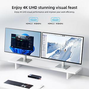 Міні ПК MeLE Міні ПК Stick Fanless PCG02 Pro 12-го покоління Alder Lake N100 (до 3.4 ГГц) 8GB DDR4 RAM 256GB - Фото 1