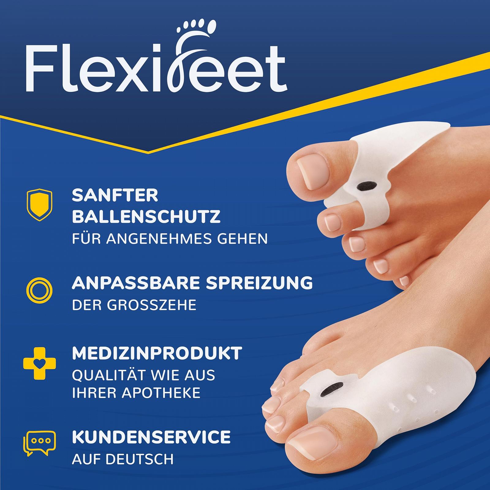 Разделитель для большого пальца стопы для коррекции Hallux Valgus, 6 шт., фото №2 Разделитель для большого пальца стопы для коррекции Hallux Valgus, 6 шт., фото №2