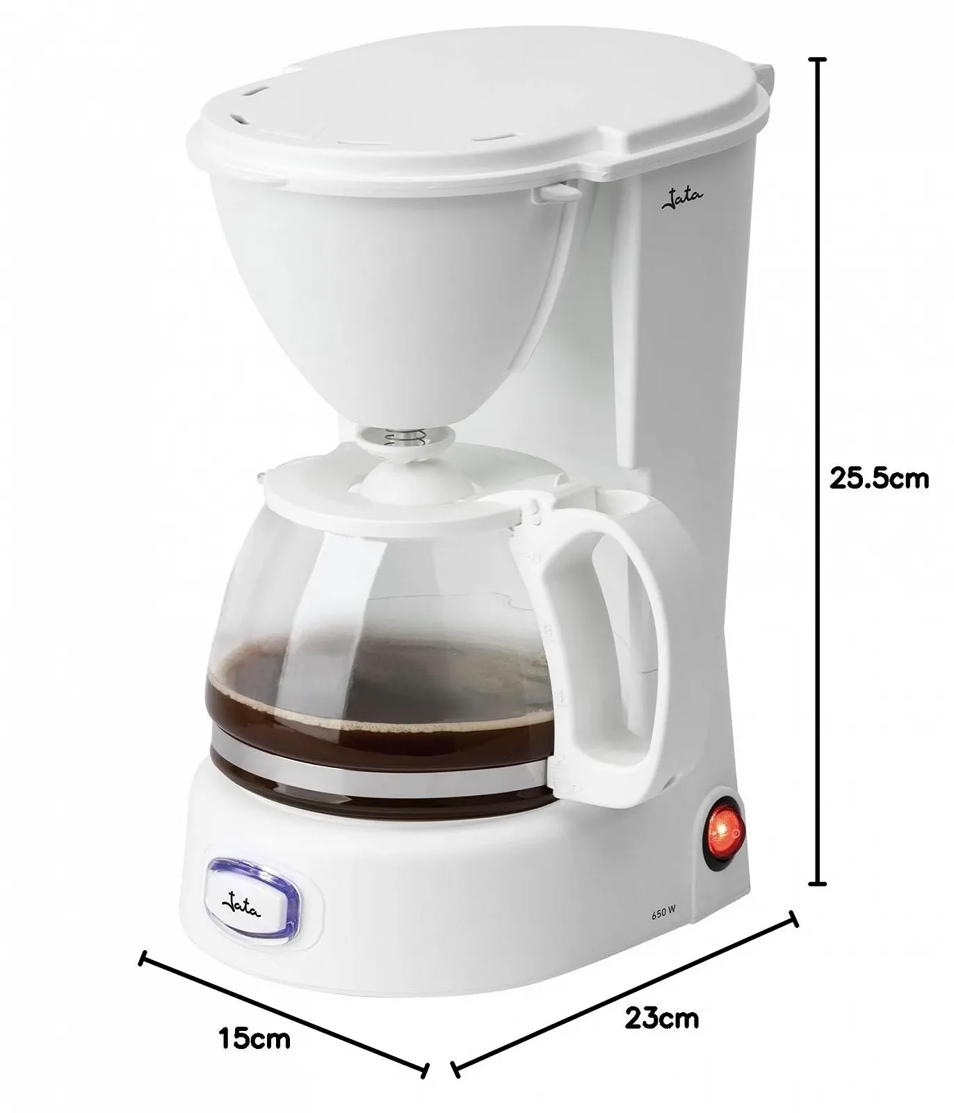 Капельная кофеварка Jata JECA1752 750 мл 650 Вт, фото №7