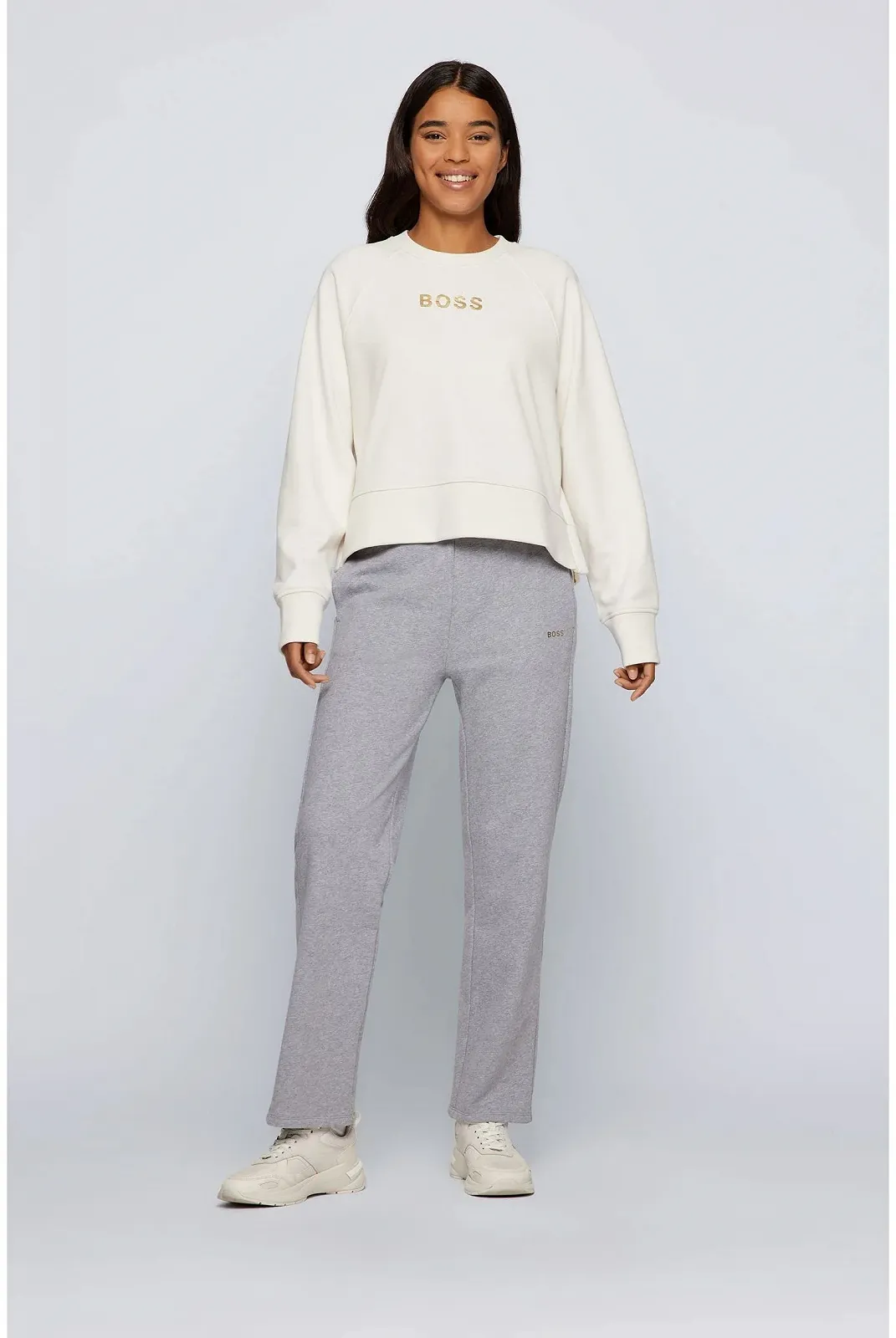 Женский свитшот BOSS C_elia_Gold, фото №3