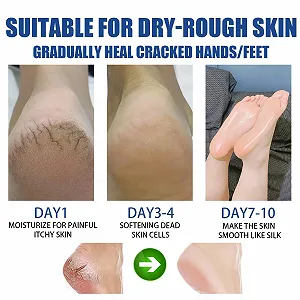 Стик-крем для ног HISUNBEN 60% + 2% Urea увлажняющий от мозолей и трещин Алоэ 40 г synthetic.ua - Фото 1