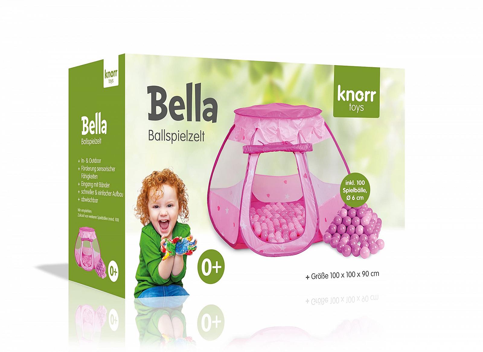 Игровая палатка Knorrtoys Bella с 100 шариками, фото №8