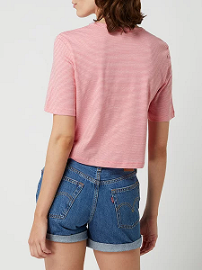 Футболка ONLFRUITY LIFE STRIPE TOP BOX JRS 15231612 Strawberry Pink - BRIGHT  + WATERMELON XS synthetic.ua - Фото 1