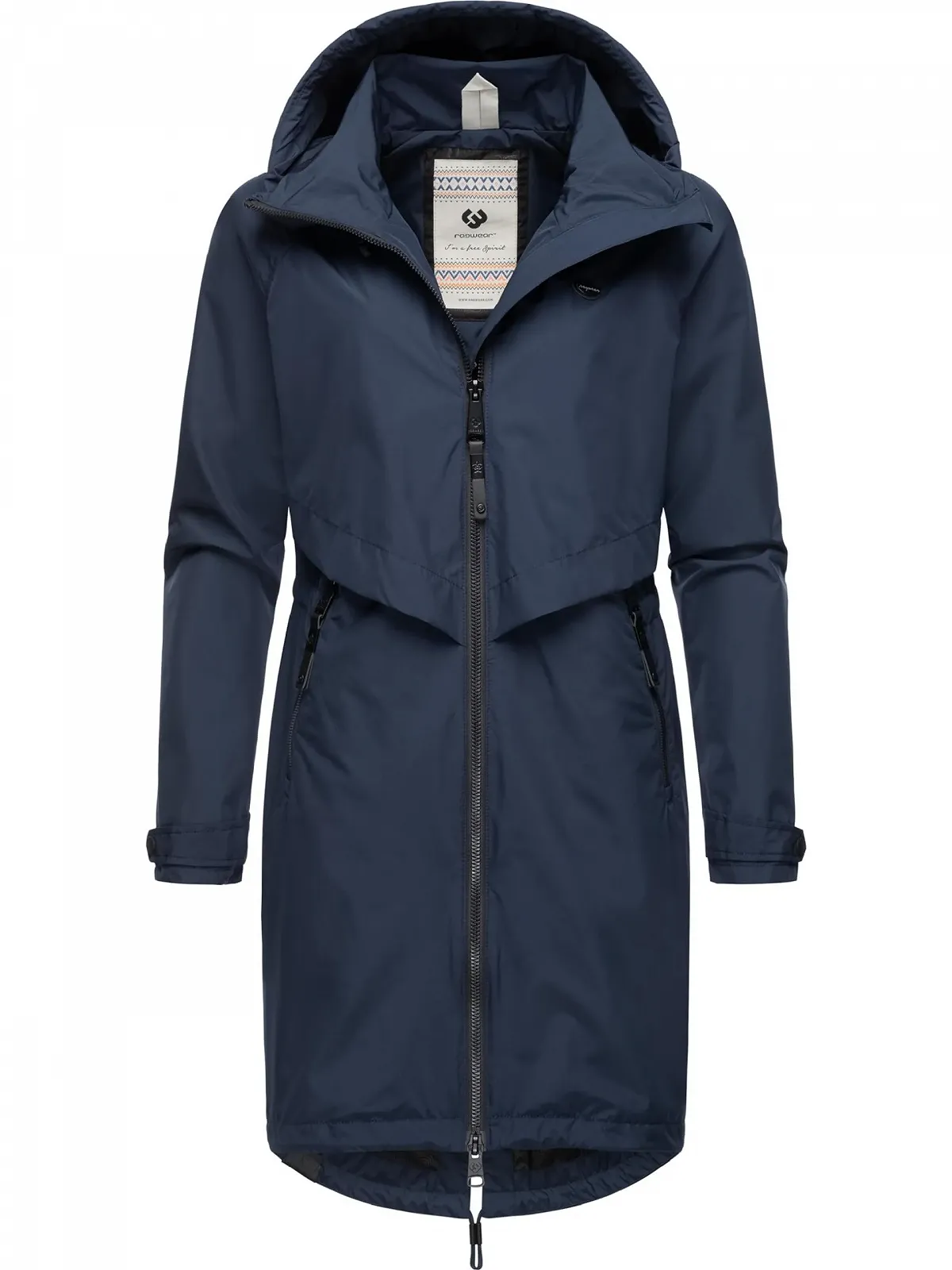 Перехідне пальто Ragwear Frodik довге вільного крою жіноче повітропроникне та водонепроникне, фото №4