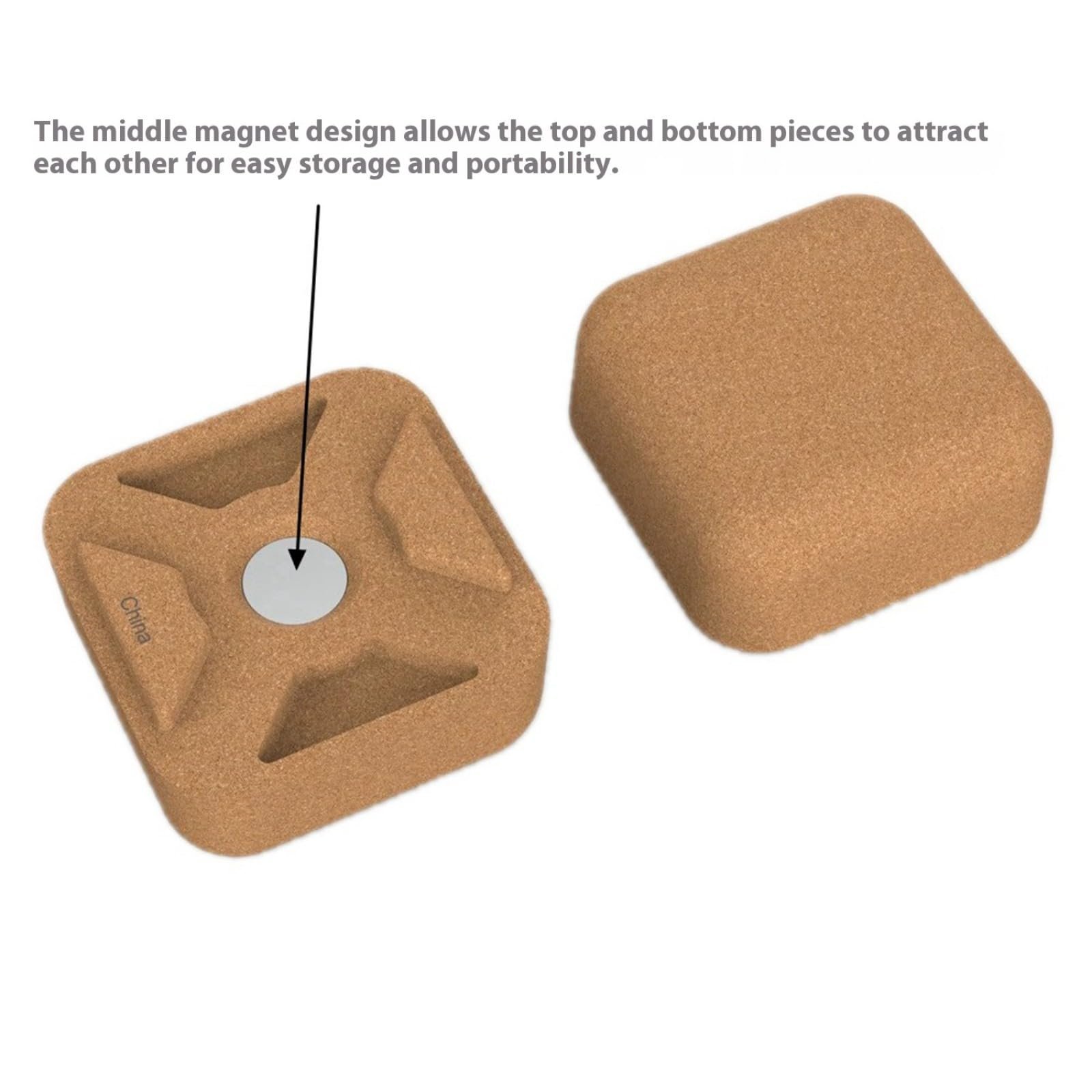 Съемная подставка для компьютера из натурального дерева для портативной вентиляции, фото №5