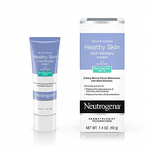 Крем для обличчя Neutrogena Healthy Skin Anti-Wrinkle Cream SPF 15 1.4 унції (41.4 мл) - Фото 1