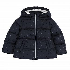 Куртка Chicco для девочки на молнии, теплая, с капюшоном - Фото 1