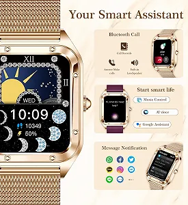 Смарт-часы женские Betatree 1.6 дюйма, фитнес-трекер, монитор сердечного ритма/SpO2/сна, 19 видов спорта, шагомер, секундомер, совместимы с Android iOS цена на synthetic.ua - Фото 1 Смарт-часы женские Betatree 1.6 дюйма, фитнес-трекер, монитор сердечного ритма/SpO2/сна, 19 видов спорта, шагомер, секундомер, совместимы с Android iOS synthetic.ua - Фото 1