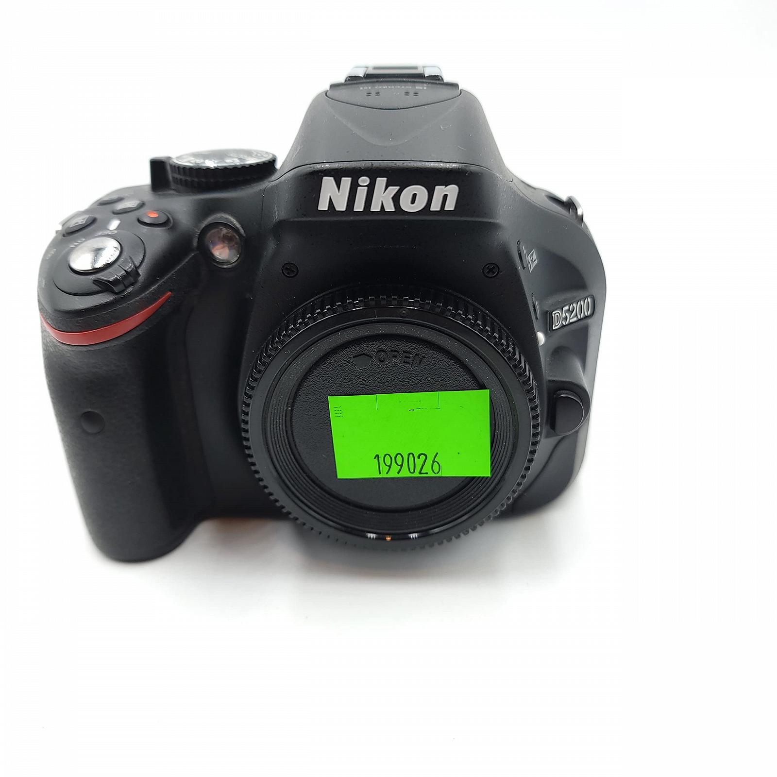 Цифровая зеркальная фотокамера Nikon D5200 (24.1MP) LCD 3 дюйма, черный, фото №6