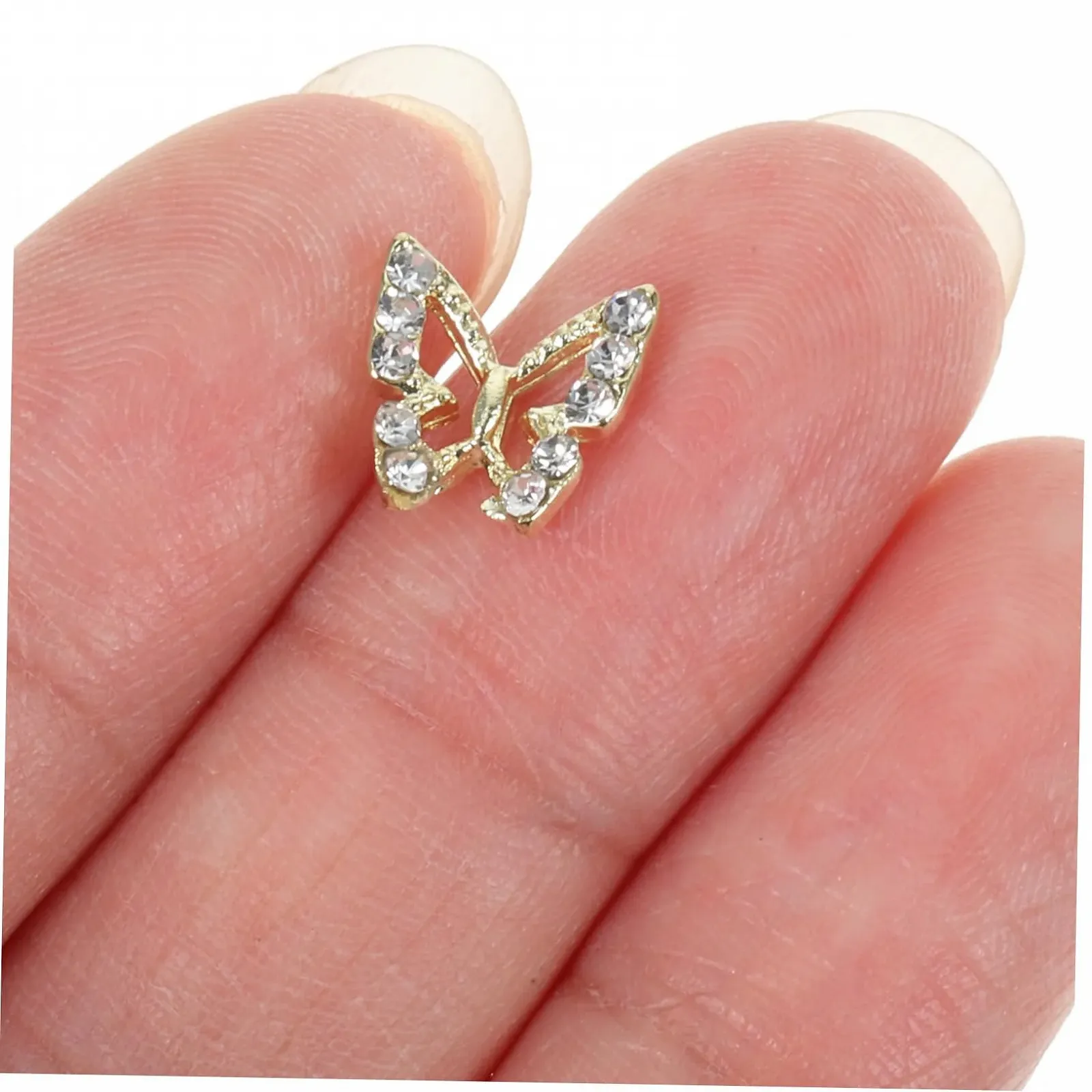 Підвіски для нігтів Метелики 3D MERRYHAPY, фото №9