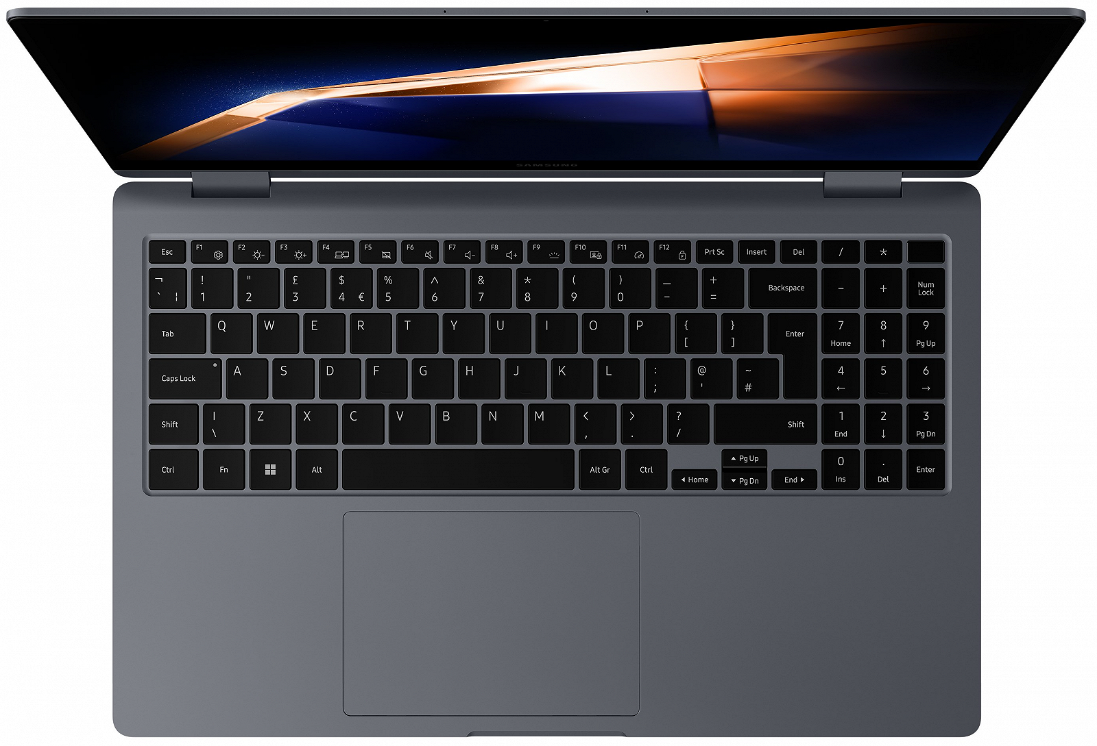 Сенсорний ультрабук 15.6" Samsung Galaxy Book4 360 Intel Core 7 150U RAM 16GB SSD 512GB 15год батарея Win11 Алюмінієвий корпус (UKR), фото №4