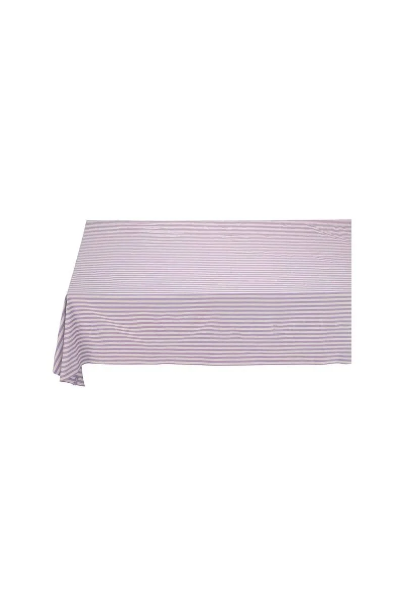 Скатертина Pip Studio Stripes 160 x 250 см фіолетова, фото №1