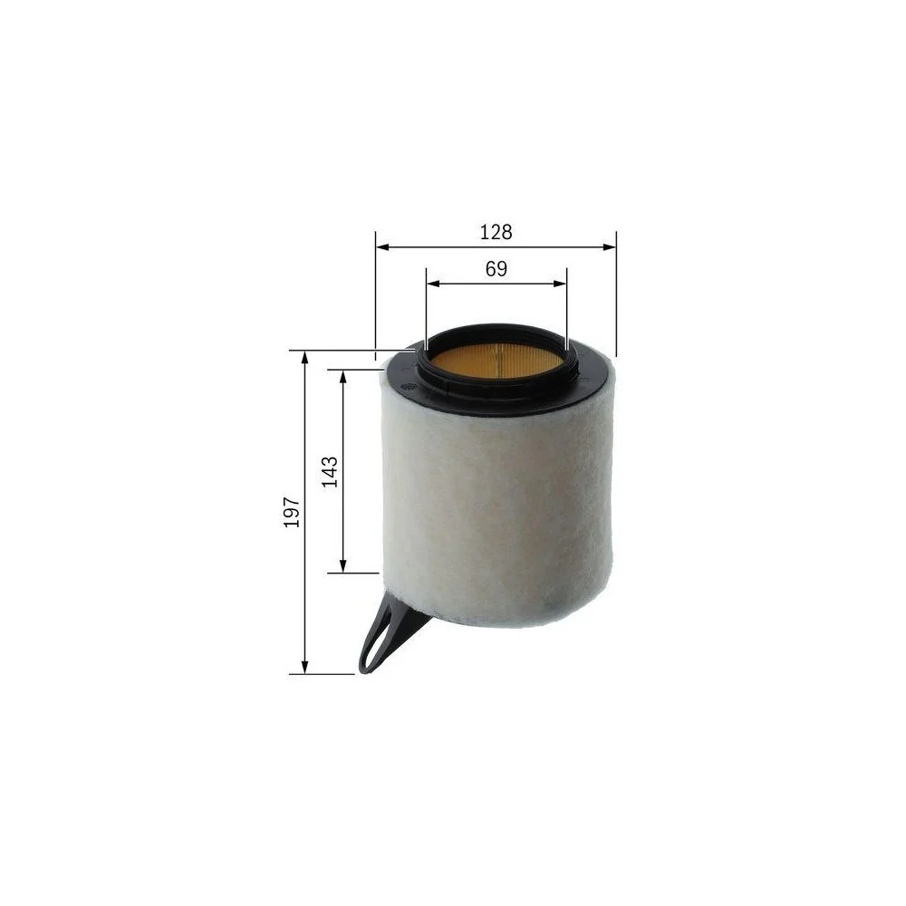 Фільтр повітряний BOSCH F 026 400 095 для BMW, фото №1 Фільтр повітряний BOSCH F 026 400 095 для BMW, фото №1