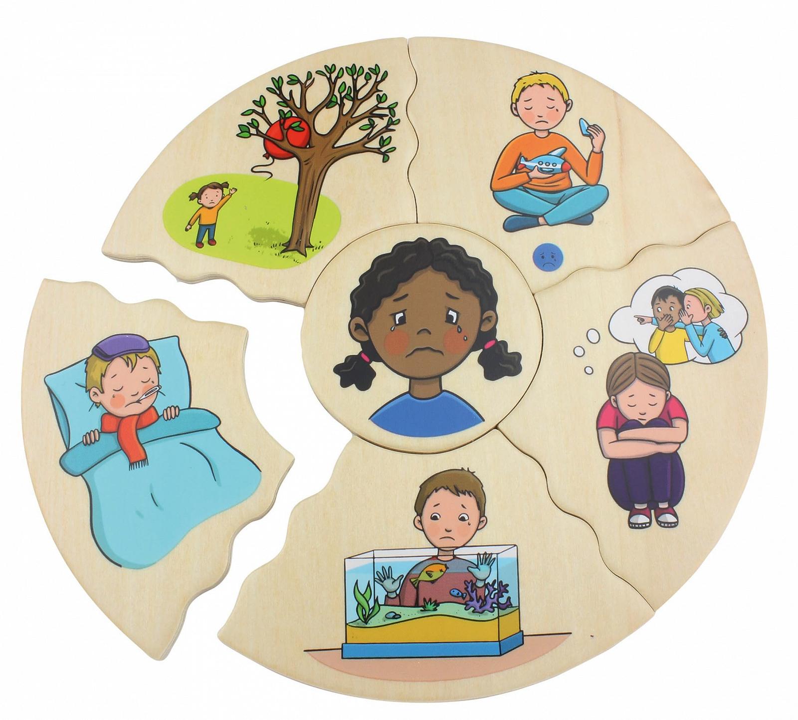 Пазл beleduc HUMANICO Emotions круглый, фото №6 Пазл beleduc HUMANICO Emotions круглый, фото №6