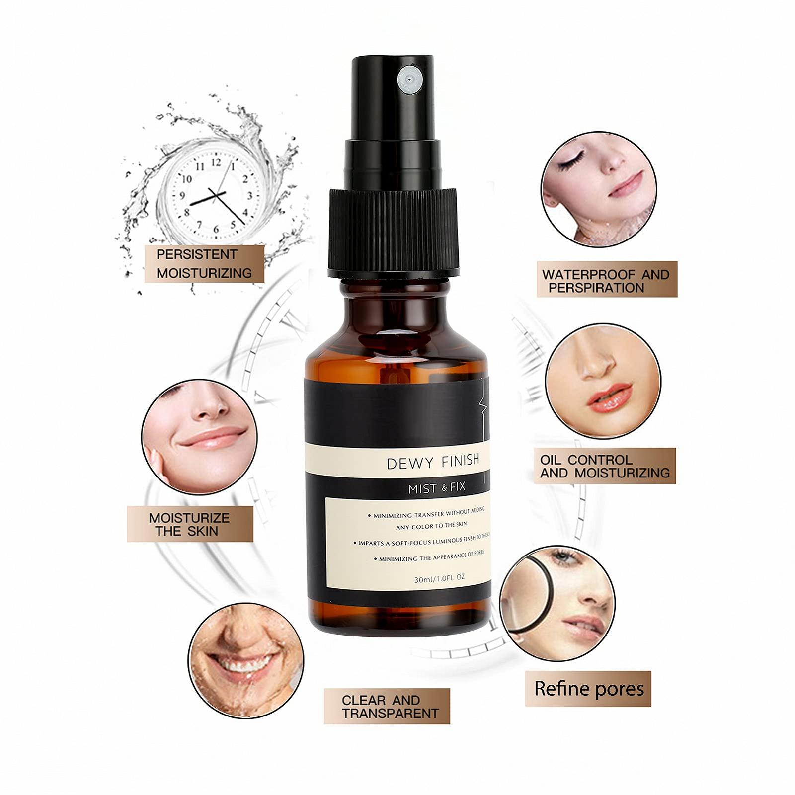 Спрей для закріплення макіяжу Dry Skin Make-up Fixing Spray Для сухої шкіри 30 мл, фото №6