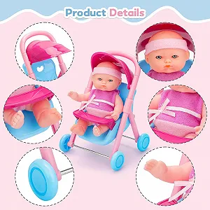 Набір міні-ляльок deAO з 8 штук з аксесуарами synthetic.ua - Фото 1