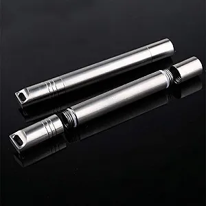 Чохол для таблеток Титановий Портативний Водонепроникний Тримач для зубочисток synthetic.ua - Фото 1