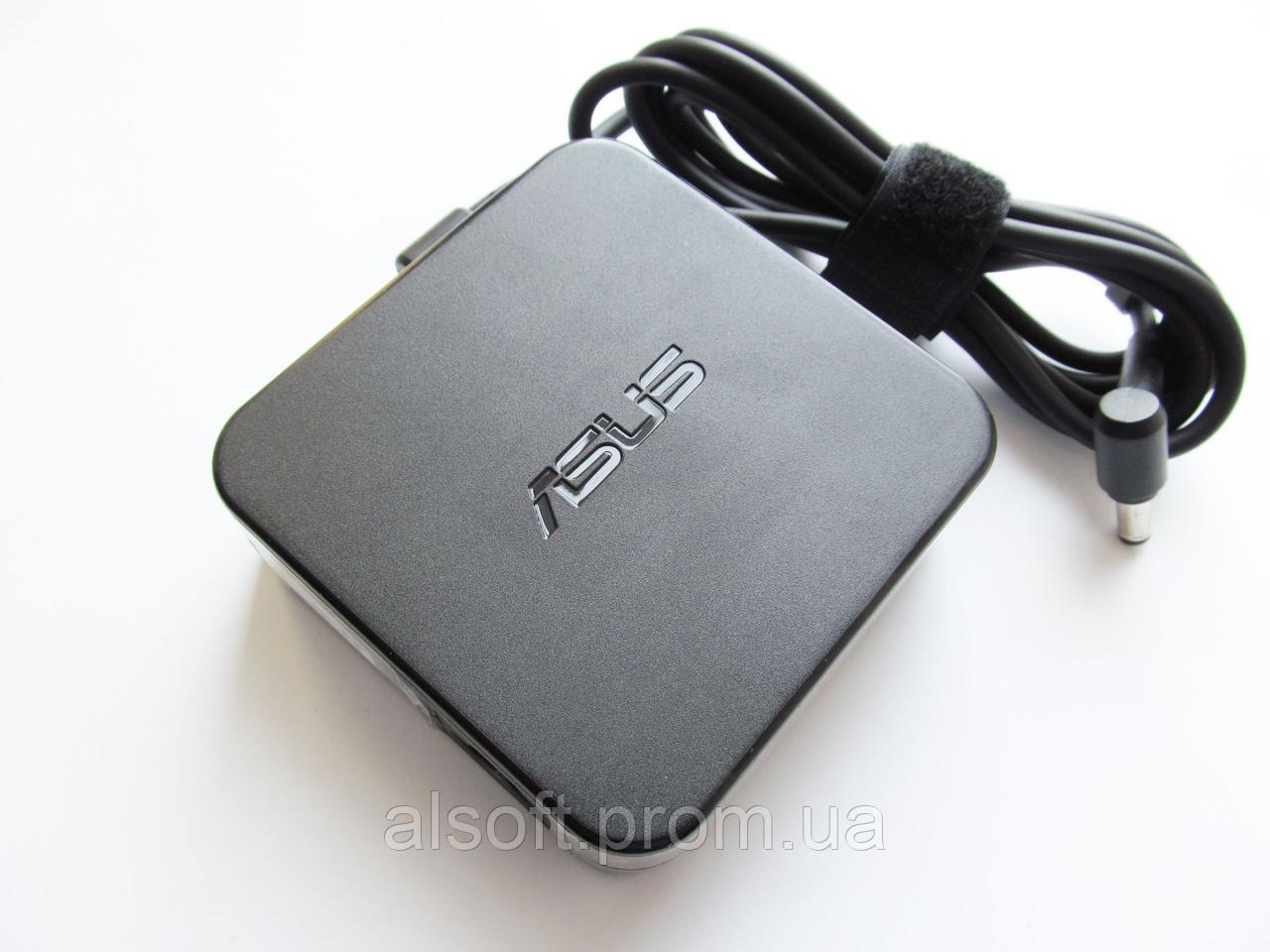 Блок енергії для ноутбука Asus 90w ADP-90YD 19V 4.74A розтягування 5.5-2.5 3-пін квадратний під кабелем A40264, фото №1
