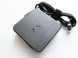 Блок енергії для ноутбука Asus 90w ADP-90YD 19V 4.74A розтягування 5.5-2.5 3-пін квадратний під кабелем A40264 - Фото 1