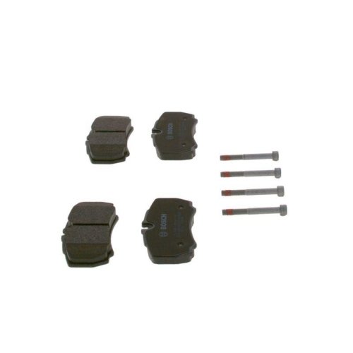 Комплект гальмівних колодок, дискове гальмо BOSCH 0 986 424 750 для FORD IVECO, задня вісь, фото №4