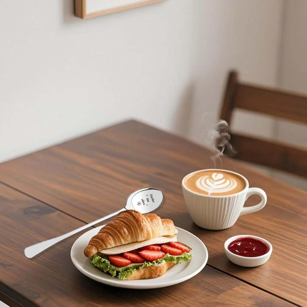 Ложка для чаю/кави з написом подяки в подарунок вчителю, фото №5