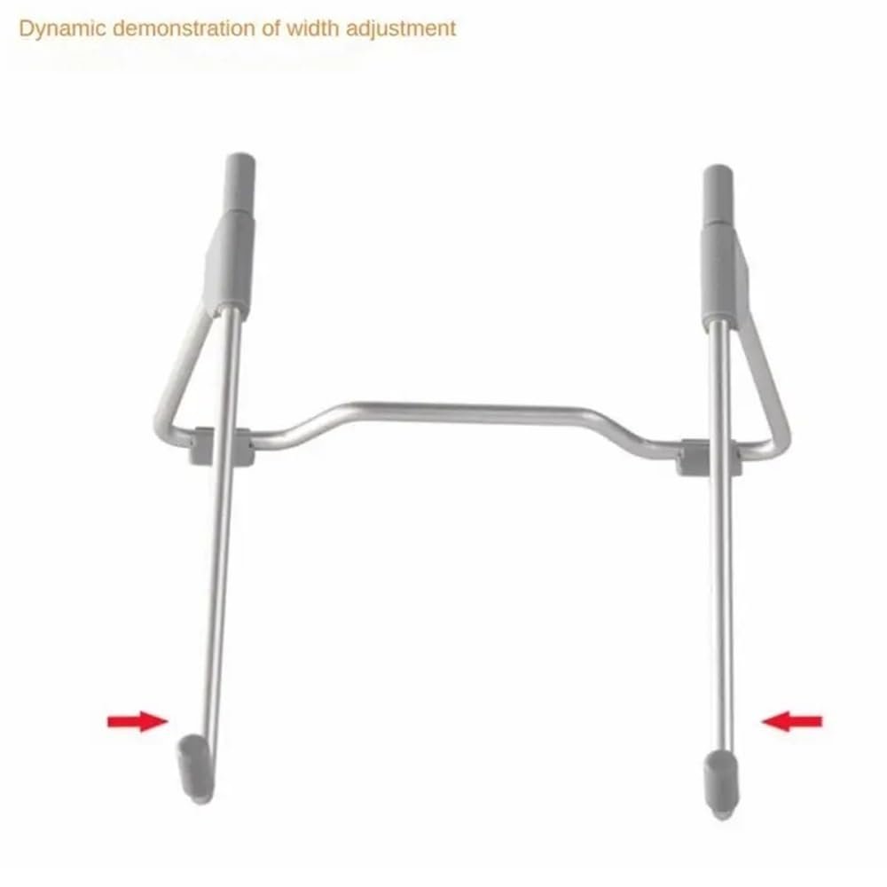 Подставка для ноутбука регулируемая для 10"-17" ноутбуков портативный держатель, фото №4