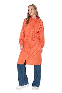 Тренч Жіночий TRENDYOL Звичайний Однотонний Парка synthetic.ua - Фото 1