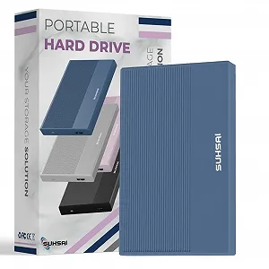 Купить Внешний жесткий диск SUHSAI 500GB USB 3.0 Blue - Фото 1 Внешний жесткий диск SUHSAI 500GB USB 3.0 Blue - Фото 1