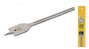 Свердло для дерева MASTERTOOL пір'яне 25х152 мм 6-гранний хвостовик 12-0250 - Фото 1