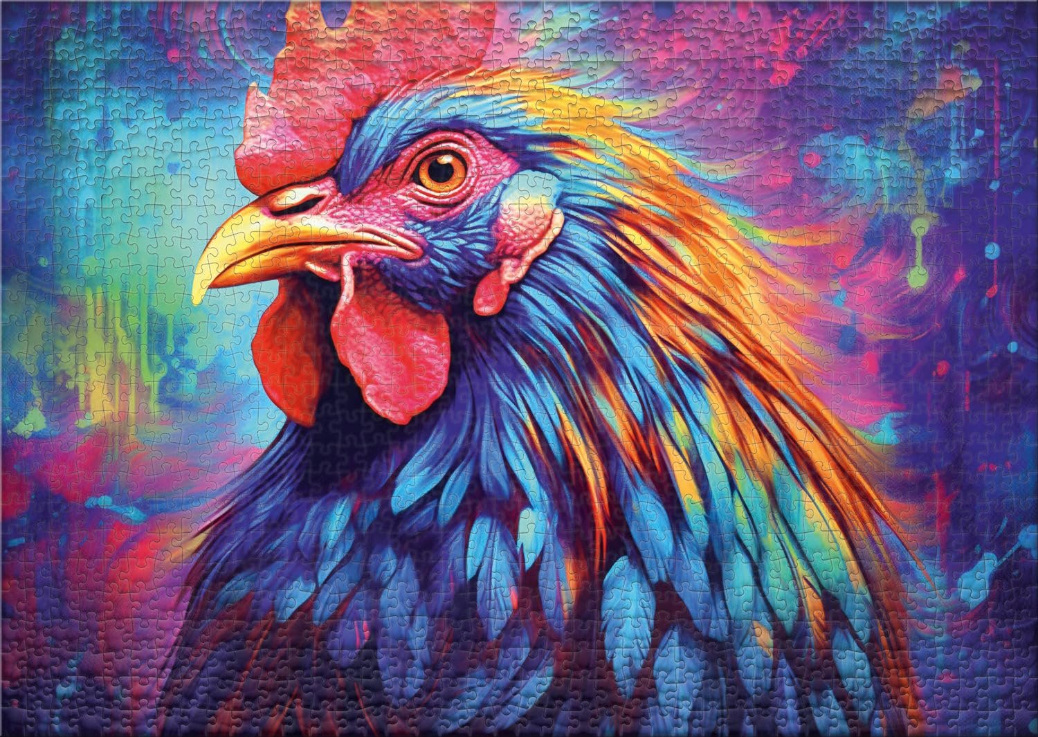 Пазл Ulmer Puzzleschmiede Streithahn 1000 элементов Германия, фото №2