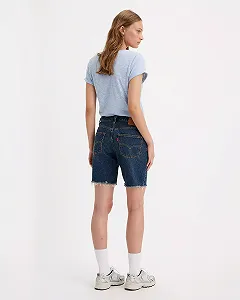 Жіночі джинсові шорти Levis - 501 '90S Short Lw Bottom Bar Short Ltw - 24 synthetic.ua - Фото 1