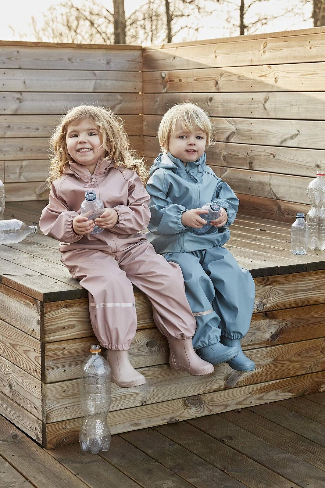 Комплект дощового одягу Celavi Basic Pu для дівчаток, фото №7 Комплект дощового одягу Celavi Basic Pu для дівчаток, фото №7