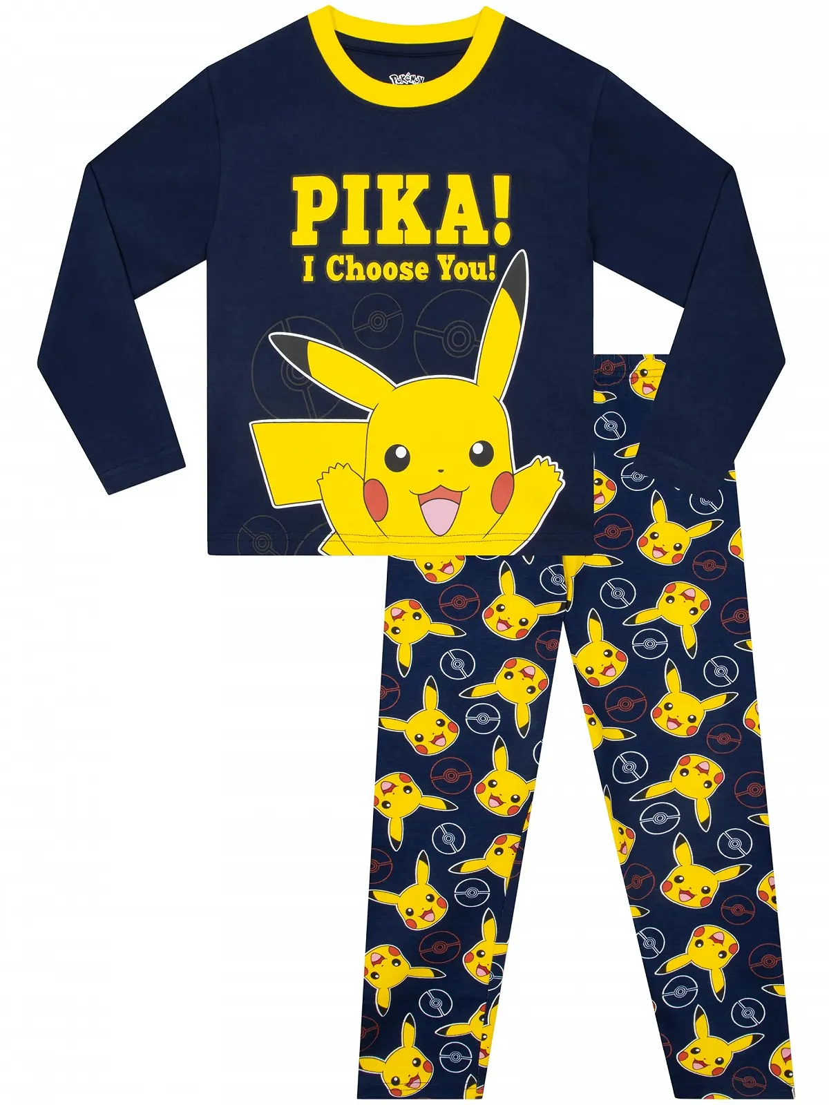 Піжама Pokemon Pikachu I Choose You Довга, Дитяча, фото №1
