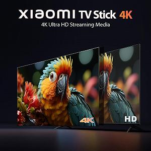 ТВ-стік Xiaomi 4K, Mi Streaming Android TV Stick, вбудований Chromecast, Bluetooth IR пульт дистанційного керування, сумісний з голосовим помічником Google, підтримка Dolby Atmos, Dolby Vision та DST HD synthetic.ua - Фото 1
