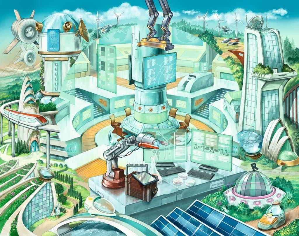 Пазл Ravensburger Exit The Circle 17448 Anno 2083 919 деталей, фото №2