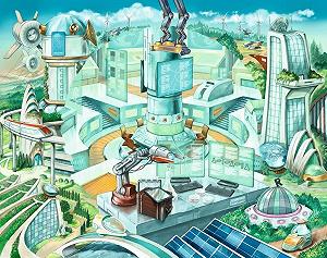 Пазл Ravensburger Exit The Circle 17448 Anno 2083 919 деталей synthetic.ua - Фото 1